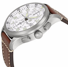 Cargar imagen en el visor de la galería, RELOJ VICTORINOX AIRBOSS MECH CHRONO, CUERO CAFE 241598
