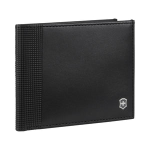 BILLETERA VICTORINOX ALTIUS ALOX SLIM BI FOLD, NEGRO 611573